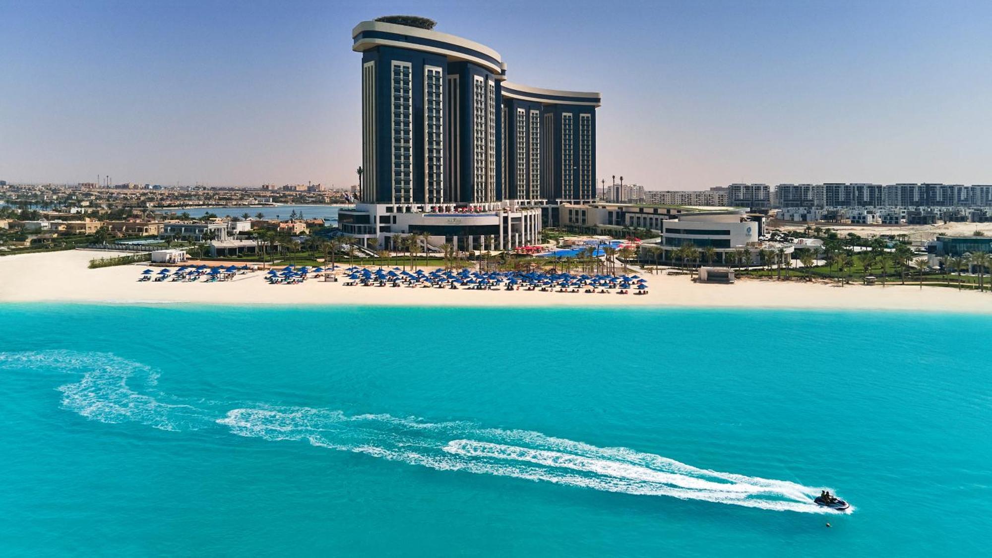 Rixos Premium Alamein Ель-Аламейн Екстер'єр фото The Atlantis Hotel
